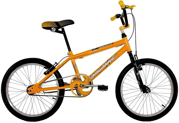 Bicicleta Freestyle BMX Mutante Amarela